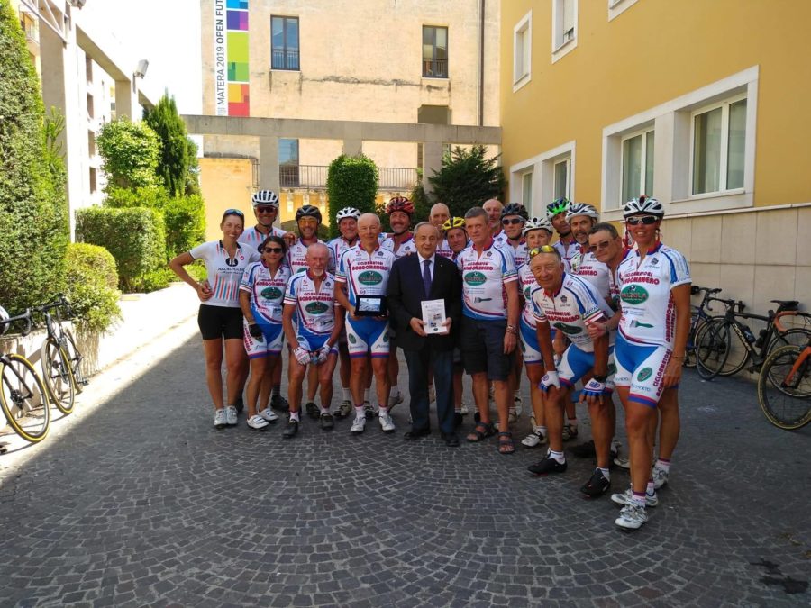 La Cicloamatori Palzola Borgomanero ha raggiunto Matera, capitale europea della Cultura 2019